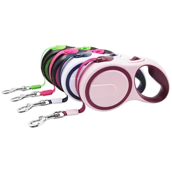 

Hot new Brand ABS High-Grade Stable Durable 3 Meter 5M Automatic Retractable Dog Traction Rope Leashes Pet Leads
