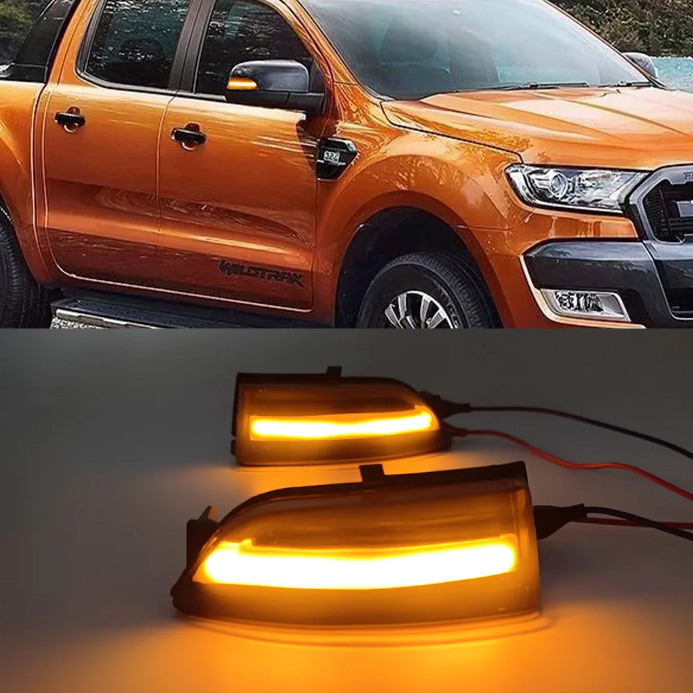 1 комплект для Ford Ranger T6 2012-2019 Raptor Wildtrak светодиодный динамический поворотный