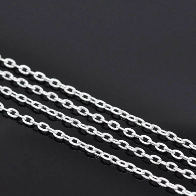 

Free Shipping! 10M Silver Plated Links-Opened Cable Chains 4x2.5mm (B13967)