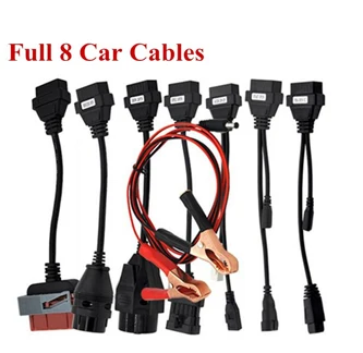 only car cables VD TCS CDP PRO Plus. R0/15,3 клавиатура Bluetooth vd ds150e cdp для Delphis autocoms автомобилей грузовиков OBD2 диагностические инструменты - Цвет: only car cables