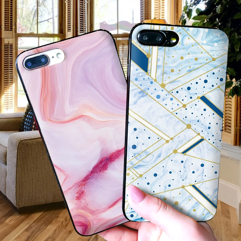 Для IPhone Xr Xs Xsmax X 6 6s 7 8 Plus крышка мраморная XS Max 9 силиконовая лента Capa | Мобильные