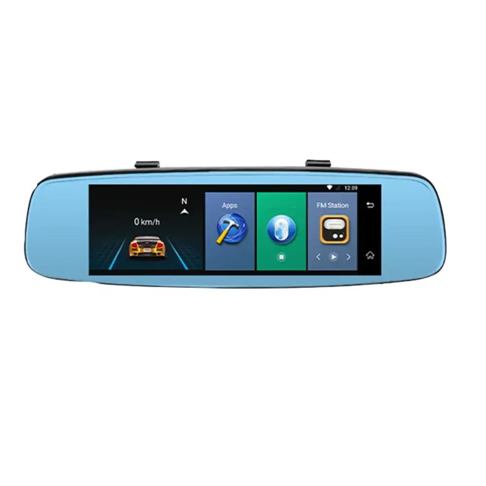 

4G Streaming Media Wifi Driving Recorder 8 Inch Smart Rearview Mirror HD Android Navigation Electronic Dog