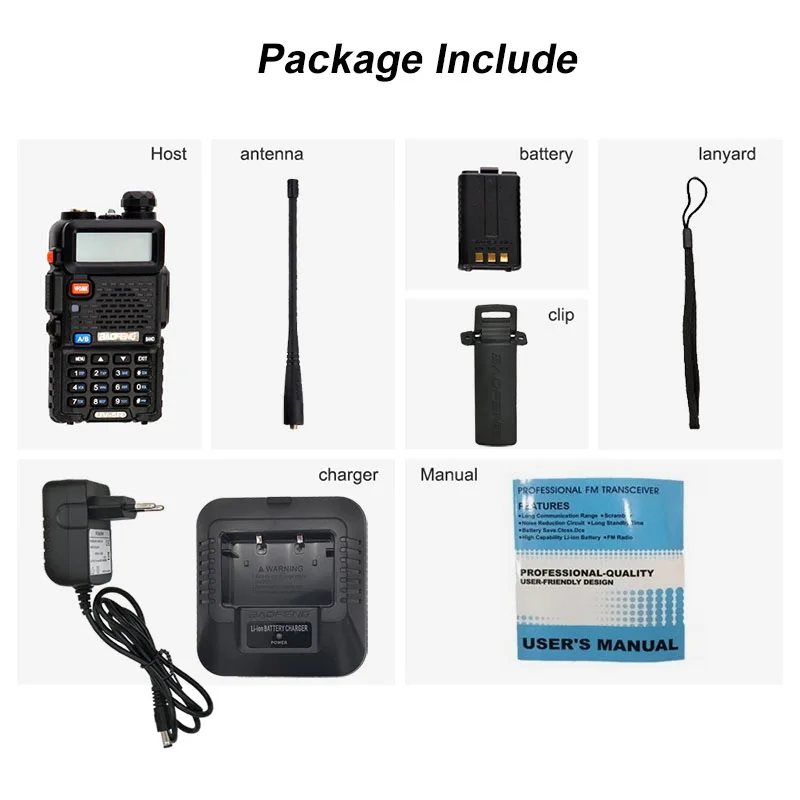 8 Вт BAOFENG UV-5R мощная рация 10 км Двухдиапазонная УФ 5R двухсторонняя радиостанция VOX фонарик портативное радио Amador VHF UHF