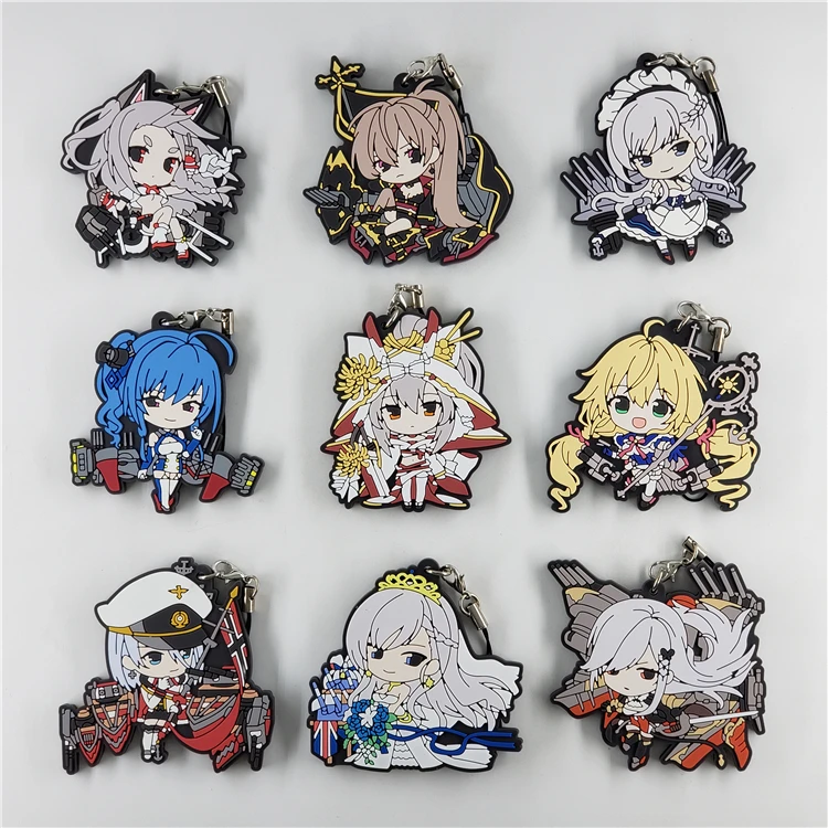Azur Lane оригинальный японский аниме Рисунок резиновый мобильный телефон