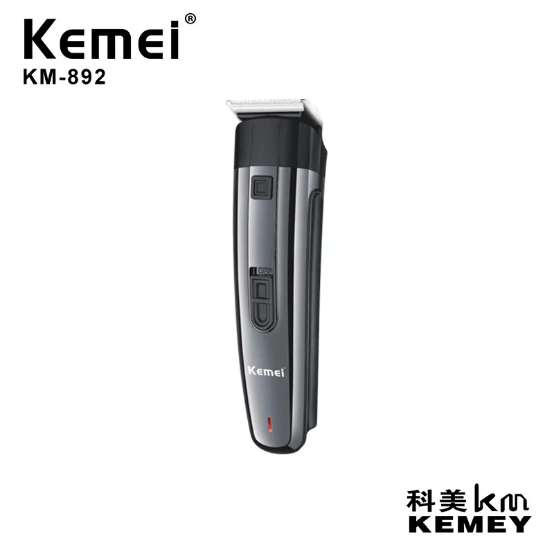 Электрическая машинка для стрижки волос Kemei, керамическое лезвие, перезаряжаемая электрическая бритва для тела, мужской триммер для стрижки бороды, машинка для стрижки волос F30