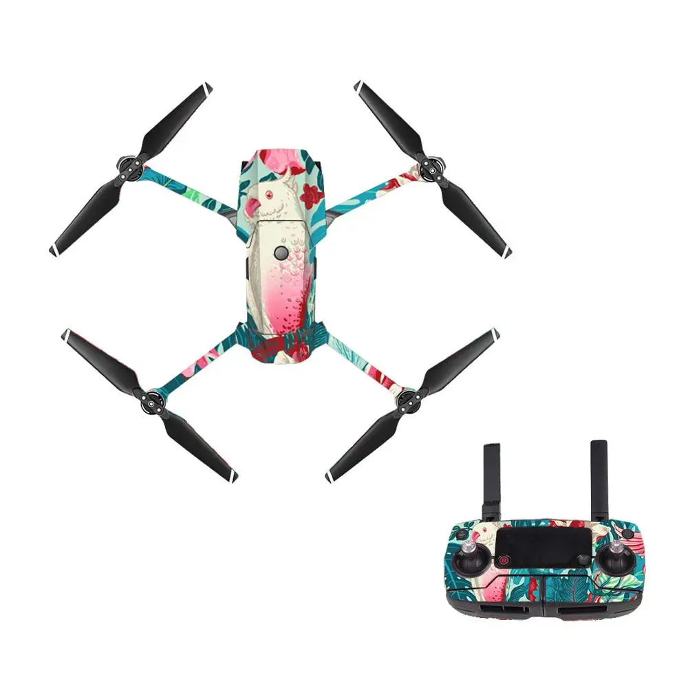 Водонепроницаемый ПВХ наклейка защитный чехол для DJI Mavic Pro Drone Body Arm пульт дистанционного управления запасная часть стикер s