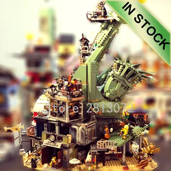 

70840 In Stock Welcome to Apocalypseburg 3560Pcs Creator Movie 2 Model Building Blocks Compatible with 45014 Kids Education Toys