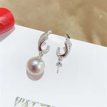 

Shining Earring Making S925 Sterling Silver Plated Findings Earring Hooks Clasp Accessories For Jewelry Making Wholesale Jewelry