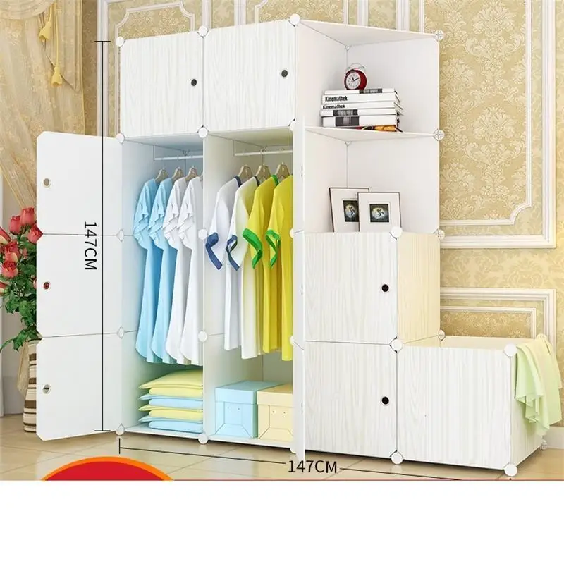 Para Casa для спальни табличка мобильная мебель Chambre Meuble De Range комод шкаф Mueble Guarda Roupa гардероб - Цвет: Version G