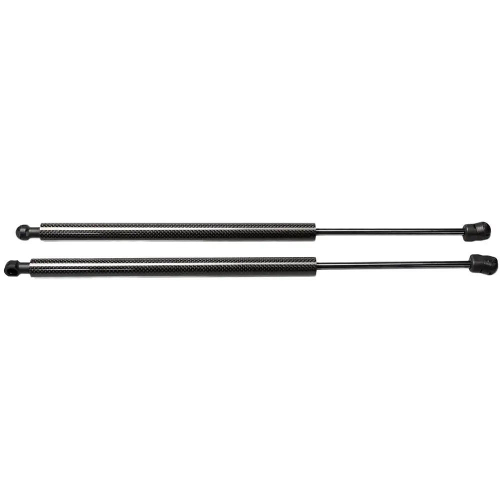 Для 2003-2008 Pontiac Vibe багажника Liftgate Boot Авто углеродное волокно газовые пружины Распорки опоры подъемная поддержка демпфер 18,98 дюймов - Цвет: black carbon fiber