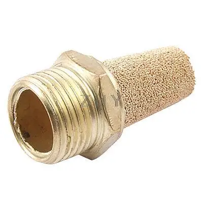 

13/20" Male Thread Brass Pneumatic Valve Muffler Silencer