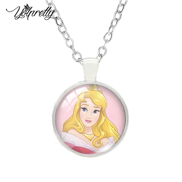 Buy Walt Disney World Princess Aurora Sleeping Beauty Pressed Penny Necklace  Online in India - Etsy