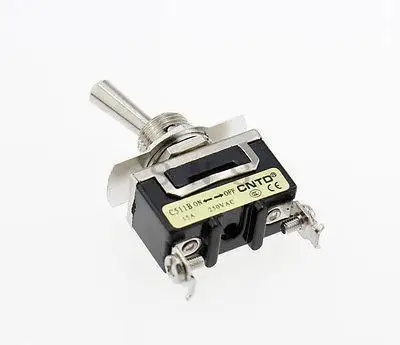 Тумблер AC 250V 15A Amps ВКЛ/ВЫКЛ 2 положения SPST