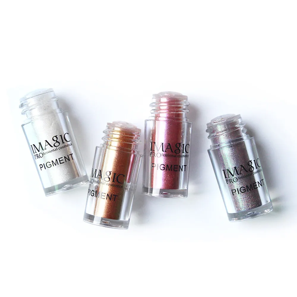 Imagic Cosmetics Тени Для Век, цветные Тени Для макияжа, профессиональная блестящая пудра Для Век, 9 цветов, палитра Для макияжа