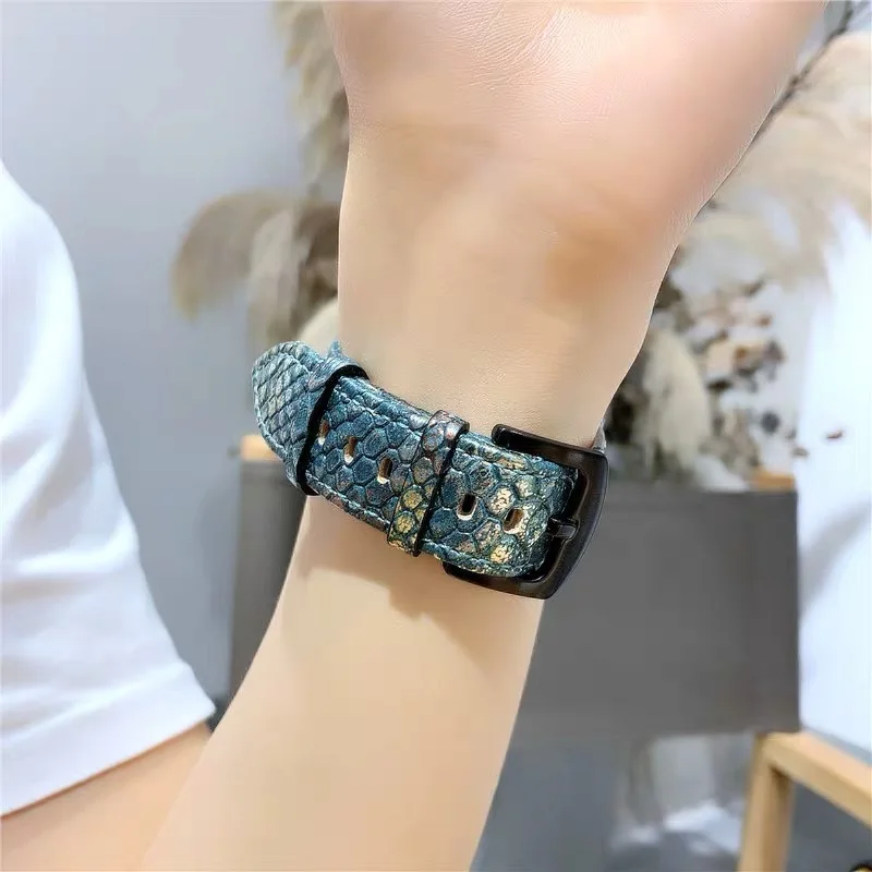 Ремешок кожаный для Apple Watch Series 2 3 4 5 38 мм 42 40 44 мм|Ремешки часов| |