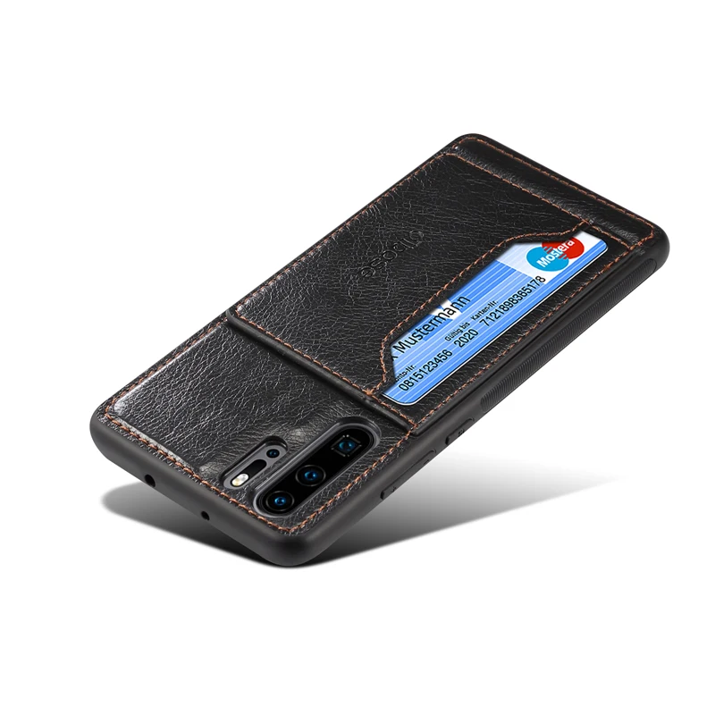 Для huawei P30 Магнитный чехол Crazy Horse кожа автомобильный чехол с подставкой, с отделением для карточек Тонкий Бизнес телефон сумка чехол для huawei P30 Pro P20