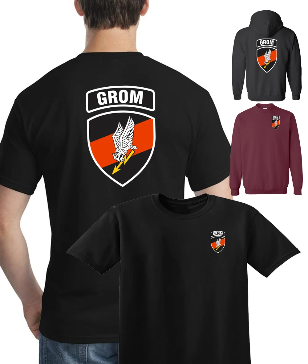 

Men T Shirt POLISH JW GROM polska SPECIAL FORCES counter terrorism Jednostka Wojskowa