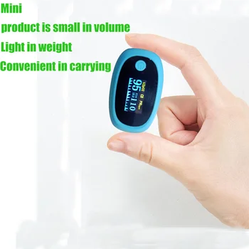 

Mini Fingertip Pulae Oximeter Digital Blood Oxygen Saturation Meter Heart Rate PR PI Monitor Home Health Care Tools Elder Gift