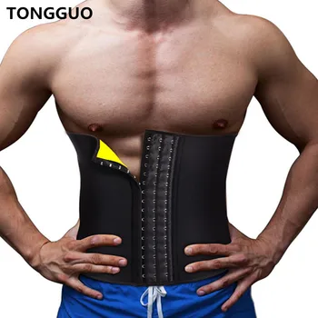 

New Men Belt Neoprene Man Shaper Male Waist Trainer Cincher Corset Men Body Modeling Belt Tummy Slimming Strap Fitness Shapewear