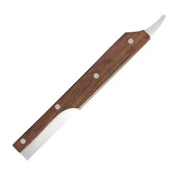 

Creative Coconut Knife Double-Ended Fruit Cutter Wooden Handle Coconut Opener Kitchen Vegetable Fruit Tool