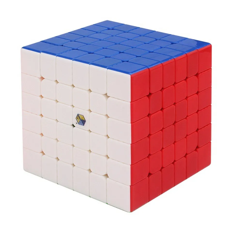 Yuxin Little Magic Кубик Рубика 6x6 Cube Stickerless Cubo Magico 6 Слоя Speed Профессиональные