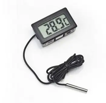 

Features: Digital LCD Thermometer For Aquarium Freezer H155 New Modeling simple, elegant, LCD panels inline connections, moistur