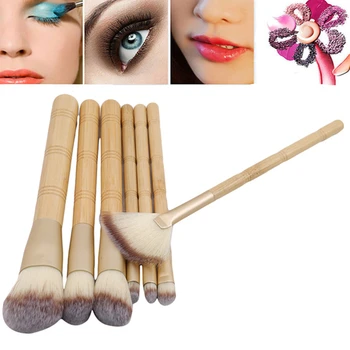 

7 Pcs Makeup Brush Set Makeup Brushes Foundation Eye Shadow Powder Brushes Makeup Brushes Set Professional