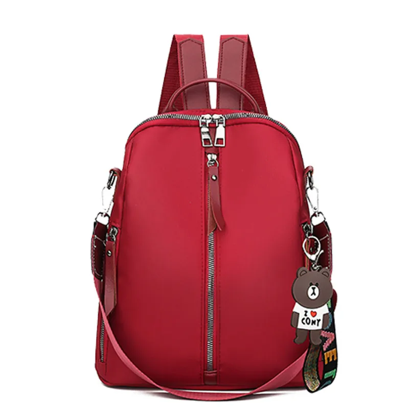 SAC New Fashion Zipper Design Women Backpacks Quality Soft Canvas Backpacks For Girls Female School Bag Bagpack Rucksack mochila