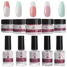 Makartt все включено погружающийся порошок стартовый набор с акриловым порошком и гелем смолы, специальный цвет Dip система для французского