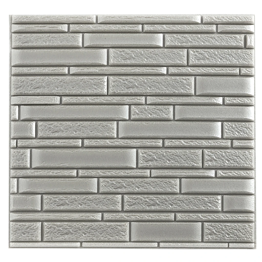 Foam Bricks 3D Wall Panels Peel and Stick Wallpaper for Living Room Bedroom Foam Bricks 3D Wall Panels Peel and Stick Wallpaper for Living Room Bedroom