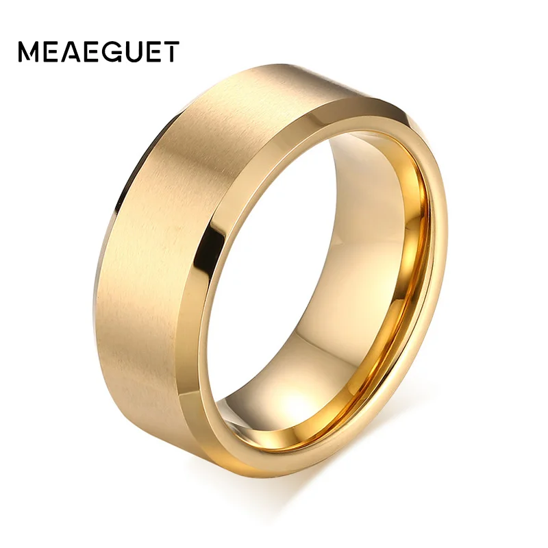 Мужские обручальные кольца Meaeguet из карбида вольфрама 8 мм|carbide ring|wedding ringsring for |