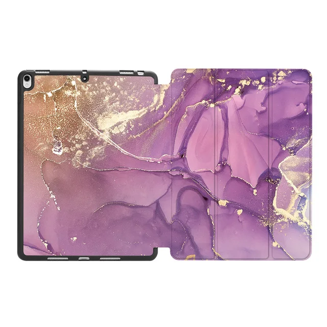 IPBC12 MTT чехол с мраморной текстурой для iPad Air 3rd Gen 10,5 дюймов Планшет тонкий из искусственной кожи+ TPU мягкая задняя крышка для iPad Pro 10,5 ''Funda - Цвет: IPBC12