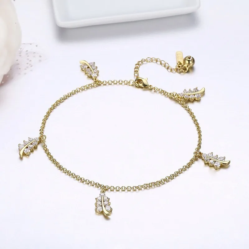 Латунь крестик позолоченный талисманы цепи дружбы лодыжки браслет ножной браслет для женщин обувь Девочек Пляжные бижутерия для ног