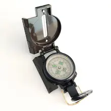 Портативный складной армейский зеленый объектив Компас Американский военный Многофункциональный Мини Кемпинг скалолазание открытый Campass инструмент