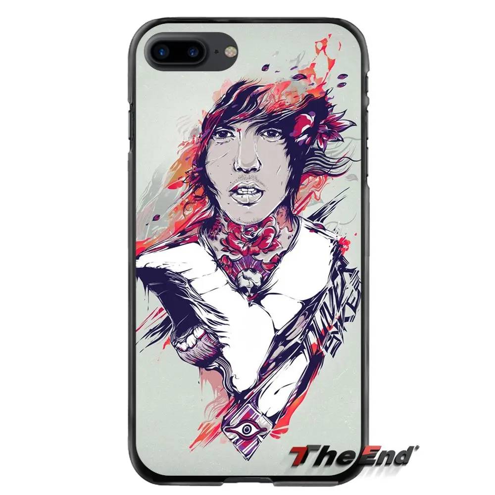 Аксессуары для телефона Чехлы Оливер Сайкс для Apple iPhone 4 4S 5 5S 5C SE 6 6S 7 8 Plus X iPod Touch 4 5 6 - Цвет: images 8