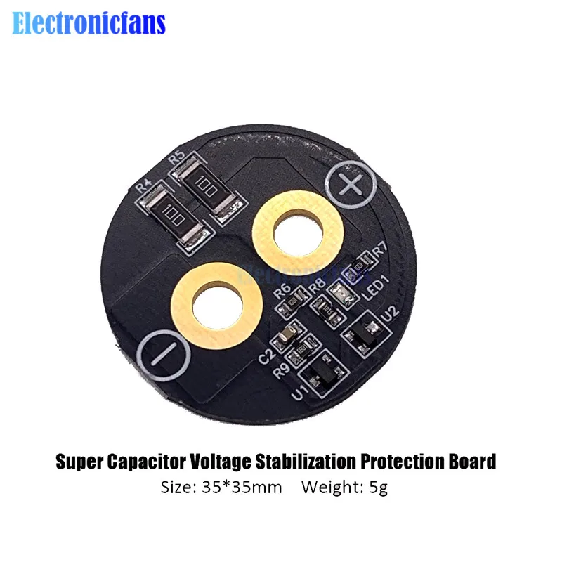 2,7 V 360F 35*67mm сверх яркий конденсатор низкий ESR супер конденсатор для Автомобильная стереоколонка батарея с балансовой защитой доска