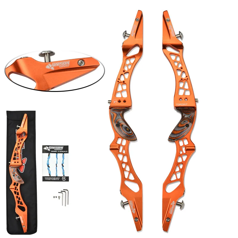 

Recurve Bow 25 Inches Bow Handle Length Aluminum Alloy Bow Riser Outdoor Hunting Shooting Bow And Arrow Accessories