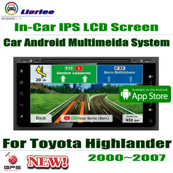 

Car Android Player 7" IPS LCD Screen For Toyota Highlander / Kluger 2000~2007 Car GPS Navigation Radio AMP DVD CD SD USB WIFI
