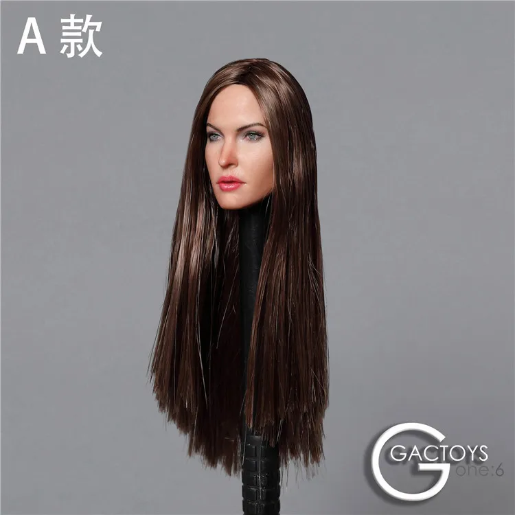 GACTOYS GC029 1/6 Женская звезда голова лепить для 12 дюймов Женская Фигурка DIY