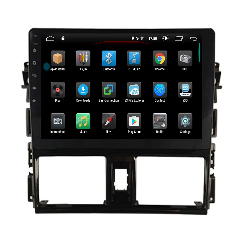 Автомагнитола 2 din для Toyota Vios 10 2-2014 2016 дюйма BT USB 3G | Автомобили и мотоциклы