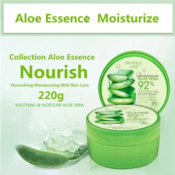 

5PCS Face Cream Natural Aloe Vera Smooth Gel Acne Treatment Cream for Hydrating Moist Repair Skin Care Moisturizing Oil Control