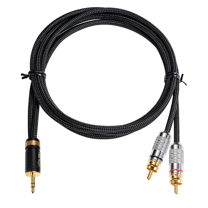 Fanmusic ZY Cable ZY-403 3.5 Stereo to Dual RCA Signal | Электроника