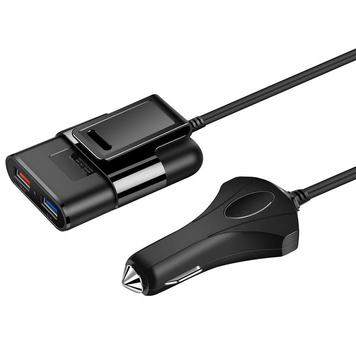 SOONHUA 4-портовое быстрое зарядное устройство USB 3 0 Автомобильное 60 Вт Быстрое