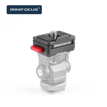 

Fild Monitor Mini Quick Release Plate Mount for Camera Tripod Ball Head Rig Monitor Magic Arm LED Video Light Microphone Vlog