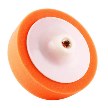 

1Pc 6"(15cm) Sponge Polishing Buffing Waxing Pad Wheel For Car Polisher Buffer Orange Polishing Buffing Car Polisher Accessories