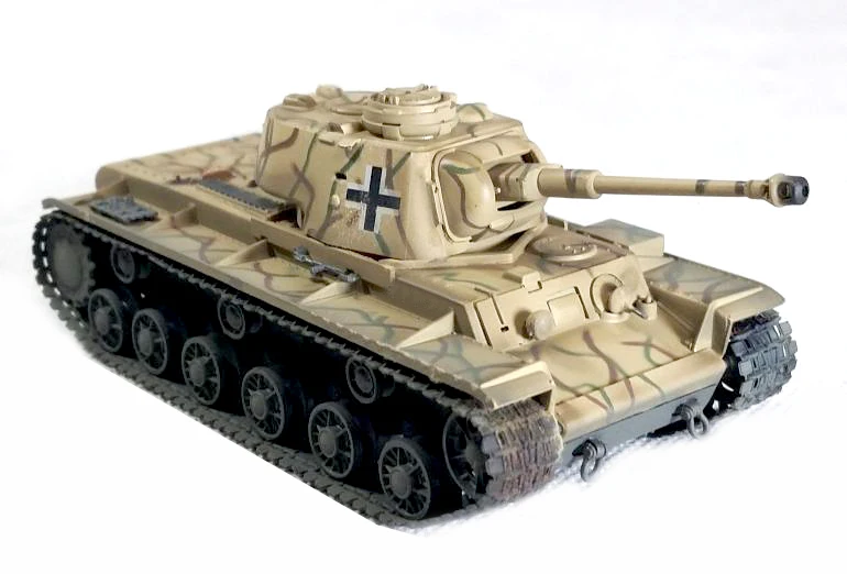 Trumpeter 1/72 Германия захватывает KV-1 тяжелый бак 36284 готовой модели продукта