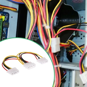 

3pcs 4Pin Power Converter Adapter Splitter Cable Extension Wire