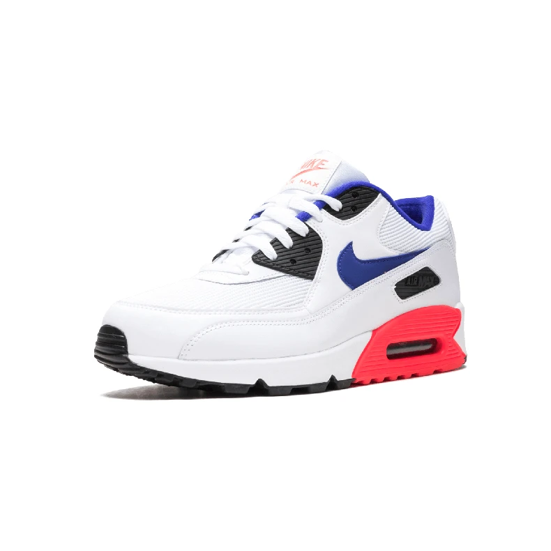 Оригинальные подлинные мужские кроссовки для бега NIKE AIR MAX 90, Классические спортивные кроссовки на шнуровке, удобные дышащие 537384-136