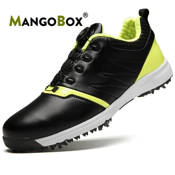 

Different Colors Golf Sneakers for Men Top Quality Quick Lacing Mens Golf Shoes Brand Sport Men ShoesProfessional Golf Shoes Man
