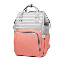 Сумка для подгузников, рюкзак для мам, сумка для ухода за ребенком, сумка в полоску, сумка для подгузников, органайзер, водонепроницаемая сумка для беременных, рюкзак для путешествий на открытом воздухе
